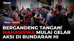 BEM UI dan SADAR Gelar Demo di Bundaran HI, Karhutla hingga Korupsi Jadi Sorotan