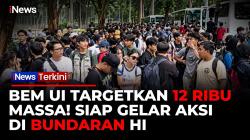 Ribuan Mahasiswa UI Bersiap Turun ke Jalan Gelar Aksi Unjuk Rasa di Hari Sumpah Pemuda