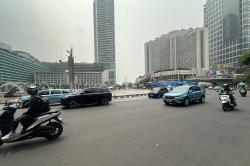 Jelang Demo 28 Oktober, Ini Suasana di Kawasan Bundaran HI Jakpus
