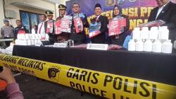 Hampir 100 Tersangka Narkoba Ditangkap di Tulungagung, 8 Perempuan