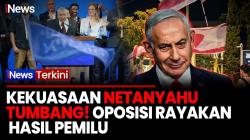Netanyahu Dibayangi Kekalahan, Oposisi Israel Unggul dalam Exit Poll Pemilu