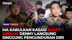 MA Kabulkan Seluruh Kasasi Gugatan Suket Ijazah Gibran, Denny Indrayana Singgung Etika