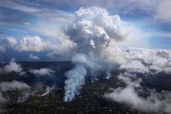 Foto-Foto Lahar Gunung Kilauea Hancurkan Rumah Warga di Hawaii