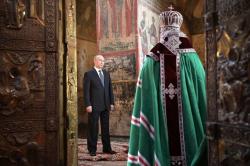 Gaya Vladimir Putin Tiba di Kremlin untuk Dilantik Jadi Presiden Rusia