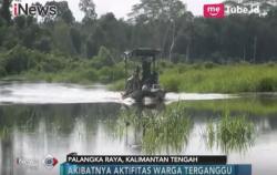 Tak Ada Tanggapan Pemerintah, Warga Palangkaraya Keluhkan Jalan Putus