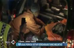 Cegah Teror Bom, TNI-Polri Gelar Razia di Perbatasan Jatim-Jateng