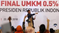 Presiden Jokowi Pangkas PPh Final UMKM Jadi 0,5 Persen