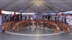 Prajurit Marinir TNI AL Meriahkan Acara Indonesia Reception di Hawaii