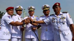 Pangkoarmada II Pimpin Sertijab Danlantamal XIII dan Dansatkopaska