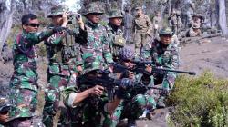 Prajurit Intai Amfibi Korps Marinir TNI AL Menembak Sniper di Hawaii