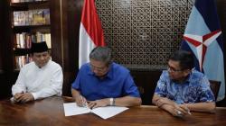 Demokrat Merapat, SBY Tanda Tangan Dukungan Disaksikan Prabowo