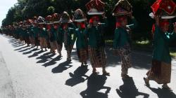 1.000 Masyarakat Minangkabau Ikut Upacara Arak-arakan Bajamba