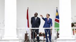 Presiden Jokowi Terima Kunjungan Presiden Namibia di Istana Bogor