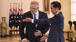 Presiden Jokowi Terima Kunjungan PM Australia Scott Morrison di Istana Bogor