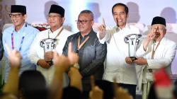 Momen Jokowi-Ma'ruf Amin dan Prabowo-Sandi Ambil Nomor Urut Capres