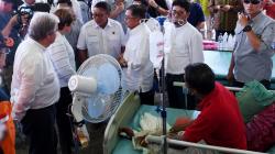 Wapres JK, Sekjen PBB dan CEO World Bank Kunjungi Korban Gempa Palu