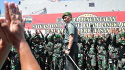 450 Prajurit TNI Satgas Yonif 126/Kala Cakti Jaga Perbatasan RI-PNG