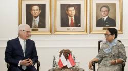 Menteri Retno Bertemu Menlu Polandia Jacek Czaputowicz