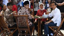 Usai Resmikan Tol Sragen-Ngawi, Jokowi Seruput Kopi di Rest Area KM 538
