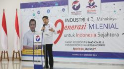 HT Ajak Generasi Milenial Berkembang dalam Hadapi Era Industri 4.0