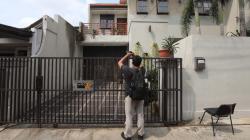 Kondisi Rumah Wakil Ketua KPK setelah Dilempar Bom Molotov