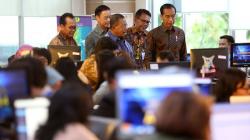 Presiden Jokowi Tinjau Layanan Perizinan Investasi OSS BKPM