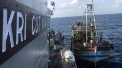 TNI AL Amankan Kapal Ikan Ilegal asal Vietnam di Kepulauan Natuna