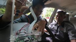 Mahasiswa Ini Buat Alat Pendeteksi Wajah Pengemudi Mengantuk