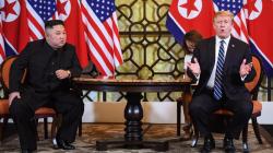 Foto-Foto Pertemuan Kedua Donald Trump dan Kim Jong Un di Vietnam