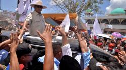 Prabowo Kampanye Terbuka Perdana di Manado