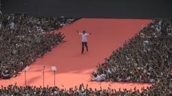 Orasi Politik Jokowi Tutup Konser Putih Bersatu di GBK