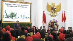 Presiden Jokowi Buka Kongres Ikatan Notaris Indonesia di Istana Bogor