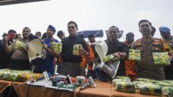 Bareskrim Polri Tangkap 6 Warga Malaysia Penyelundup 37 Kilogram Sabu