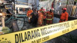 Kebakaran Tewaskan Satu Penghuni Rumah di Surabaya