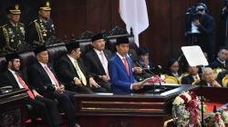 Presiden Jokowi Sampaikan Pidato Sidang Tahunan MPR