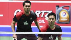 Ganda Putra Ahsan/Hendra Lolos ke Final Kejuaraan Dunia Bulu Tangkis