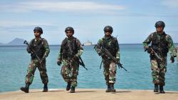 Cegah Ilegal Fishing, Prajurit TNI AL Patroli di Wilayah Laut NKRI
