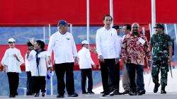 Presiden Jokowi Resmikan Jembatan Holtekamp di Papua