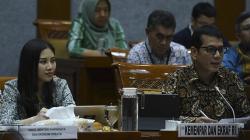 Wishnutama dan Angela Tanoesoedibjo Ikuti Raker DPR Bahas Program Kerja Kemenparekraf