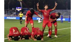 Foto-Foto Timnas Indonesia Kalahkan Thailand 2-0 pada Pertandingan SEA Games 2019