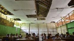 Tak Tersentuh Perbaikan, Gedung Sekolah di Baturaja Nyaris Roboh