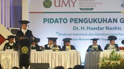 Haedar Nashir Dikukuhkan sebagai Guru Besar Universitas Muhammadiyah Yogyakarta