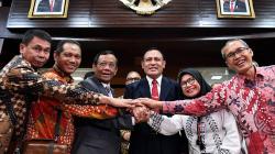Pimpinan KPK Bertemu Menko Polhukam Mahfud MD
