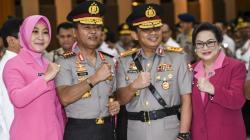 Kapolri Lantik Komjen Gatot Eddy Pramono sebagai Wakapolri