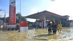 Hujan Deras Guyur Grobogan, Sekolah dan Rumah Sakit Terendam Banjir