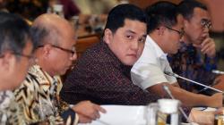 Erick Thohir Ikuti Rapat Panja Jiwasraya bersama Komisi VI DPR