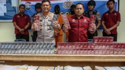 Polairud Polda Riau Gagalkan Penyelundupan 25 Ribu Bungkus Rokok Ilegal