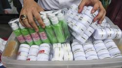 Polda Sumatera Selatan Amankan 3.428 Buah Kosmetik Ilegal