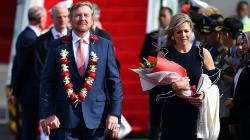 Raja dan Ratu Belanda Tiba di Indonesia