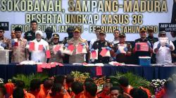 Polres Tanjung Perak Surabaya Musnahkan 30 Kg Sabu Jaringan Malaysia